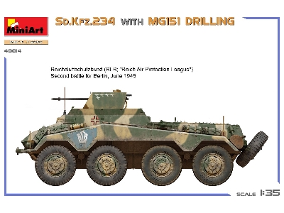 Sd.Kfz.234 With Mg151 Drilling - zdjęcie 14