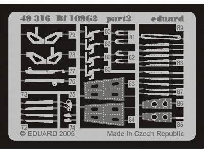  Bf 109G-2 1/48 - Hasegawa - blaszki - zdjęcie 4