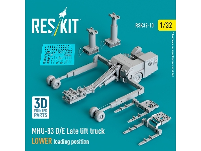 Mhu-83 D/E Late Lift Truck Lower Loading Position (3d Printed Model Kit) - zdjęcie 3
