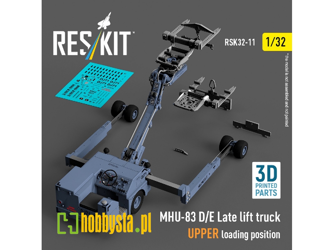 Mhu-83 D/E Late Lift Truck Upper Loading Position (3d Printed Model Kit) - zdjęcie 1 Mhu-83 D/E Late Lift Truck Upper Loading Position (3d Printed Model Kit) - zdjęcie 1