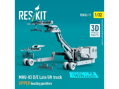 Mhu-83 D/E Late Lift Truck Upper Loading Position (3d Printed Model Kit) - zdjęcie 3