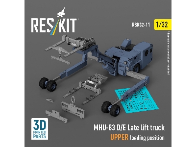 Mhu-83 D/E Late Lift Truck Upper Loading Position (3d Printed Model Kit) - zdjęcie 4
