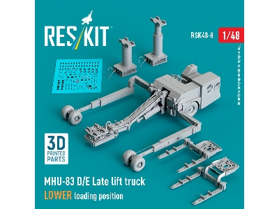Mhu-83 D/E Late Lift Truck Lower Loading Position (3d Printed Model Kit) - zdjęcie 3