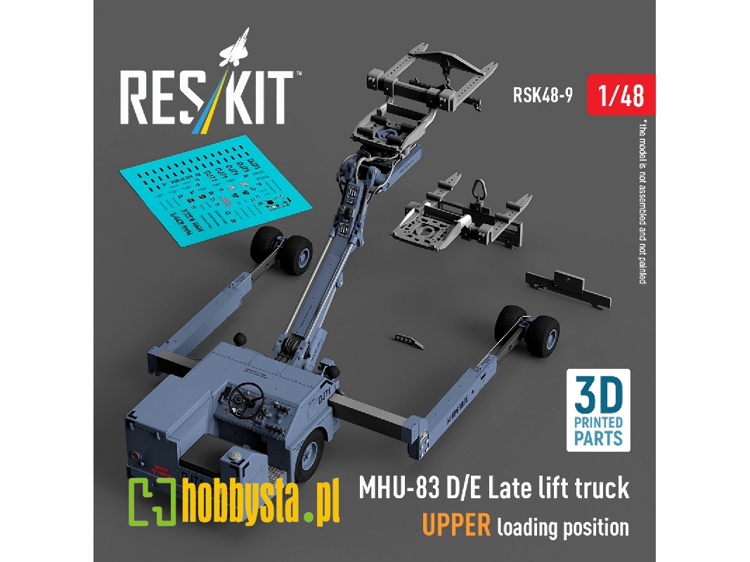 Mhu-83 D/E Late Lift Truck Upper Loading Position (3d Printed Model Kit) - zdjęcie 1 Mhu-83 D/E Late Lift Truck Upper Loading Position (3d Printed Model Kit) - zdjęcie 1
