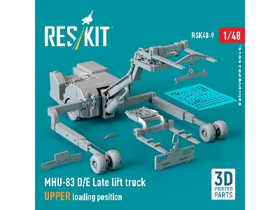 Mhu-83 D/E Late Lift Truck Upper Loading Position (3d Printed Model Kit) - zdjęcie 2
