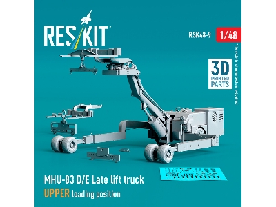 Mhu-83 D/E Late Lift Truck Upper Loading Position (3d Printed Model Kit) - zdjęcie 3