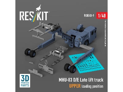 Mhu-83 D/E Late Lift Truck Upper Loading Position (3d Printed Model Kit) - zdjęcie 4