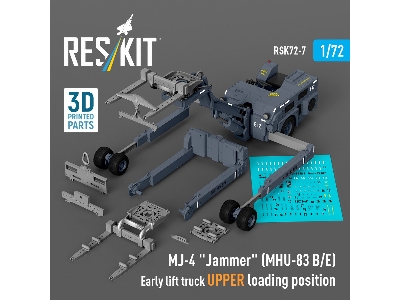 Mj-4 'jammer' (Mhu-83 B/E) Early Lift Truck Upper Loading Position (3d Printed Model Kit) - zdjęcie 1