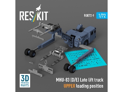 Mhu-83 (D/E) Late Lift Truck Upper Loading Position (3d Printed Model Kit) - zdjęcie 1