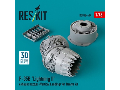 &#8203;f-35b 'lightning Ii' Exhaust Nozzles (Vertical Landing) For Tamiya Kit (3d Printed) - zdjęcie 1
