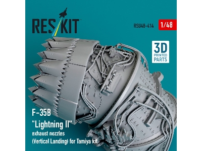 &#8203;f-35b 'lightning Ii' Exhaust Nozzles (Vertical Landing) For Tamiya Kit (3d Printed) - zdjęcie 3