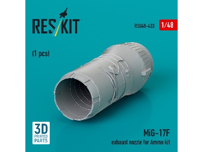 Mig-17f Exhaust Nozzle For Ammo Kit (3d Printed) - zdjęcie 1