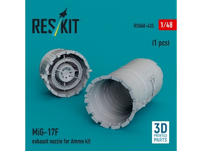 Mig-17f Exhaust Nozzle For Ammo Kit (3d Printed) - zdjęcie 2