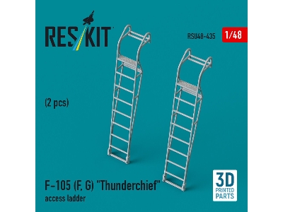 F-105 (F, G) 'thunderchief' Access Ladders (2 Pcs) (3d Printed) - zdjęcie 1