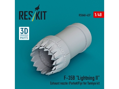 &#8203;f-35b 'lightning Ii' Exhaust Nozzle (Parked/Fly) For Tamiya Kit (3d Printed) - zdjęcie 1
