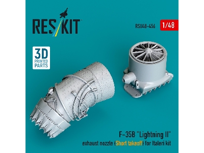 F-35b 'lightning Ii' Exhaust Nozzle (Short Takeoff) For Italeri Kit (3d Printed) - zdjęcie 2