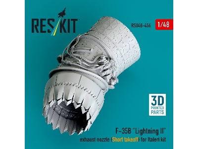 F-35b 'lightning Ii' Exhaust Nozzle (Short Takeoff) For Italeri Kit (3d Printed) - zdjęcie 4