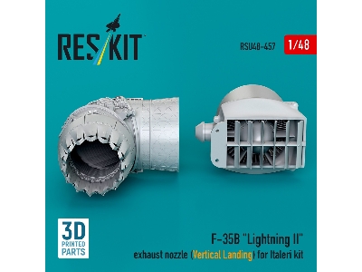 F-35b Lightning Exhaust Nozzle (Vertical Landing) For Italeri Kit (3d Printed) - zdjęcie 1