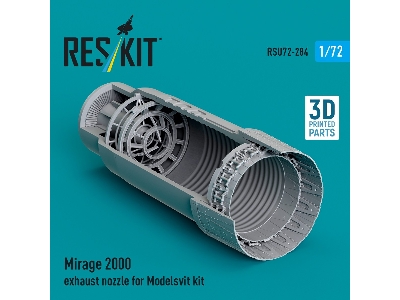 Mirage 2000 Exhaust Nozzle For Modelsvit Kit (3d Printed) - zdjęcie 1