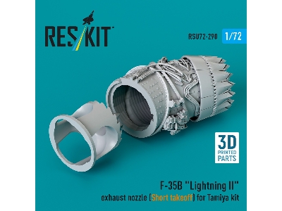F-35b 'lightning Ii' Exhaust Nozzle (Short Takeoff) For Tamiya Kit (3d Printed) - zdjęcie 2