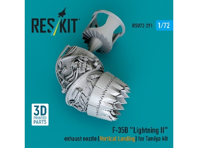 F-35b 'lightning Ii' Exhaust Nozzle (Vertical Landing) For Tamiya Kit (3d Printed) - zdjęcie 2