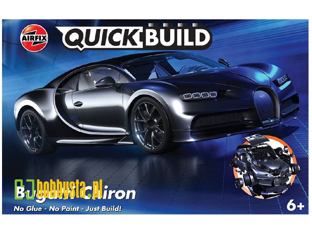 Bugatti Chiron - Black - zdjęcie 1 Bugatti Chiron - Black - zdjęcie 1