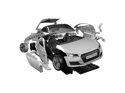 Audi Tt Coupe - Blue - zdjęcie 4