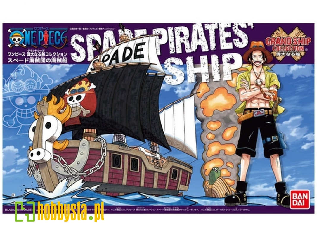 One Piece Grand Ship Collection - Spade Pirates Ship - zdjęcie 1 One Piece Grand Ship Collection - Spade Pirates Ship - zdjęcie 1