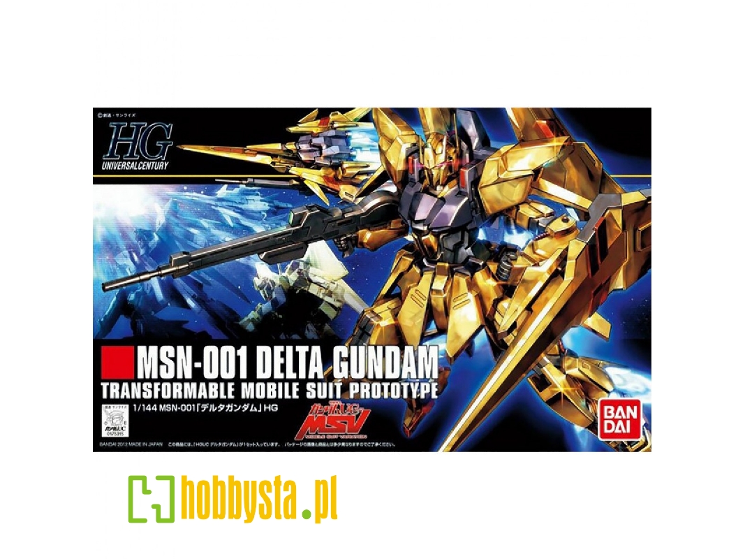 Msn-001 Delta Gundam - Transformable Mobile Suit Prototype - zdjęcie 1 Msn-001 Delta Gundam - Transformable Mobile Suit Prototype - zdjęcie 1