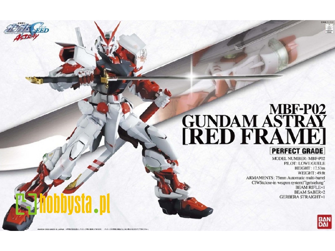 Mbf-p02 Gundam Astray [red Frame] - zdjęcie 1