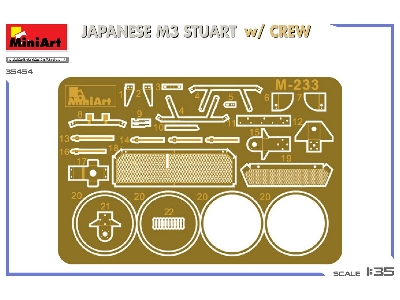 Japanese M3 Stuart  W/crew - zdjęcie 7