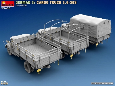 German 3t Cargo Truck 3,6-36s Mid Prod - zdjęcie 3
