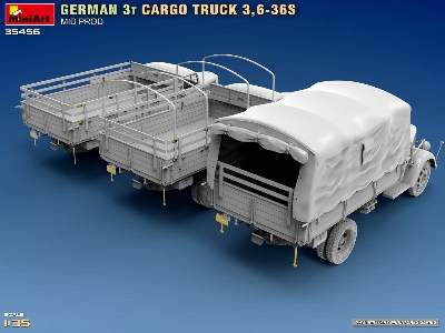 German 3t Cargo Truck 3,6-36s Mid Prod - zdjęcie 4