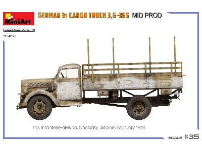 German 3t Cargo Truck 3,6-36s Mid Prod - zdjęcie 9