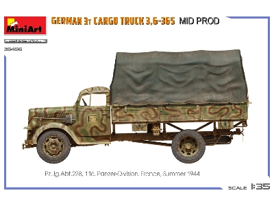German 3t Cargo Truck 3,6-36s Mid Prod - zdjęcie 10