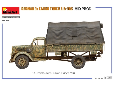 German 3t Cargo Truck 3,6-36s Mid Prod - zdjęcie 12