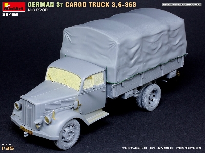 German 3t Cargo Truck 3,6-36s Mid Prod - zdjęcie 14