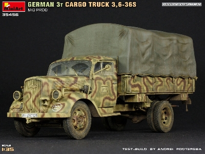 German 3t Cargo Truck 3,6-36s Mid Prod - zdjęcie 19