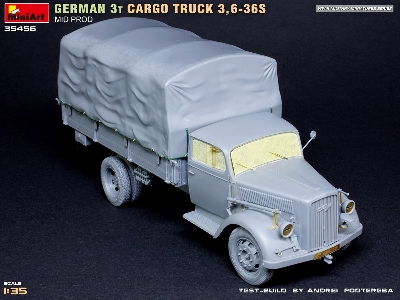 German 3t Cargo Truck 3,6-36s Mid Prod - zdjęcie 42