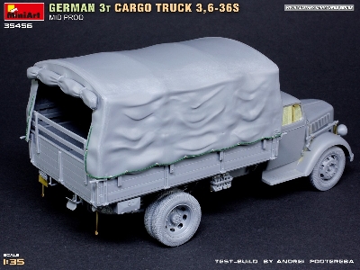 German 3t Cargo Truck 3,6-36s Mid Prod - zdjęcie 43