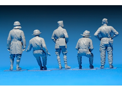 Italian Tank Crew. Resin Heads - zdjęcie 5