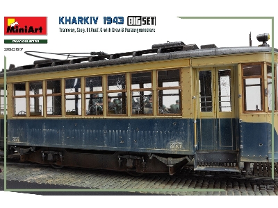 Kharkiv 1943: Tram & Stug. Iii Ausf. G W/crew. Big Set - zdjęcie 6