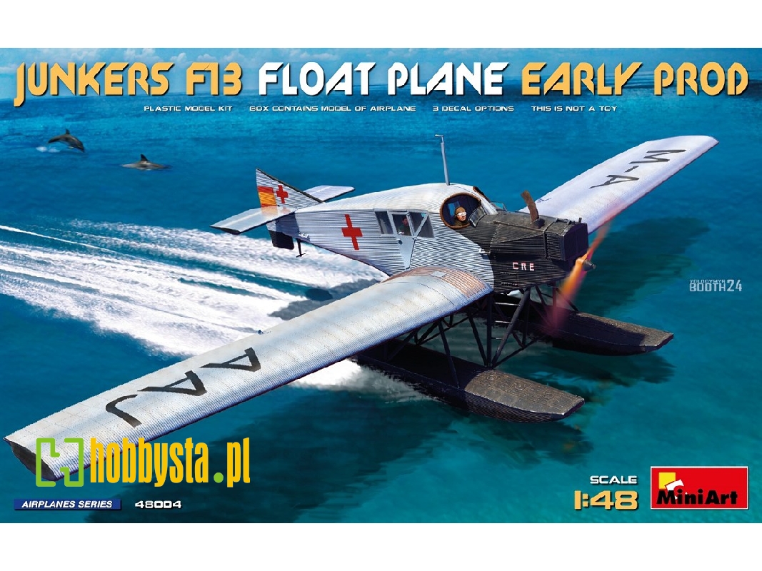 Junkers F13 Float Plane. Early Prod - zdjęcie 1 Junkers F13 Float Plane. Early Prod - zdjęcie 1