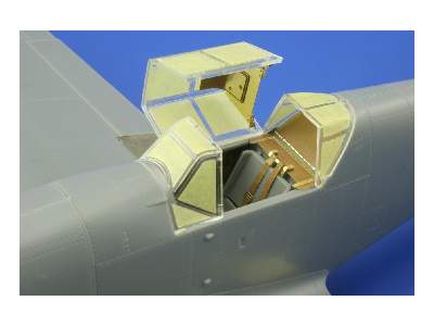  Bf 109F-4 interior S. A. 1/32 - Trumpeter - blaszki - zdjęcie 2