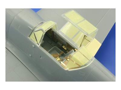  Bf 109F-4 interior S. A. 1/32 - Trumpeter - blaszki - zdjęcie 3