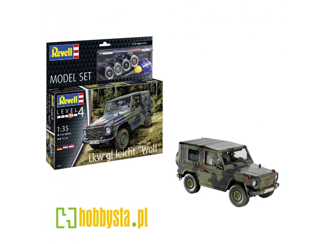 Lkw Gl Leicht 'wolf' Model Set - zdjęcie 1 Lkw Gl Leicht 'wolf' Model Set - zdjęcie 1