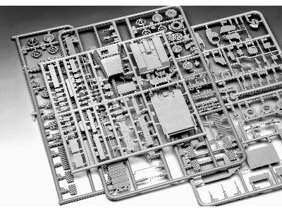 Sws With Flak 43 And Sd.Ah.58 Ammo Trailer Model Set - zdjęcie 9