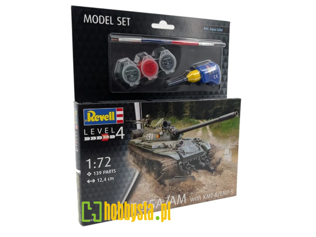 T-55a/Am With Kmt-6/Emt-5 Model Set - zdjęcie 1 T-55a/Am With Kmt-6/Emt-5 Model Set - zdjęcie 1