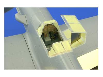  Bf 109F-4 interior S. A. 1/32 - Trumpeter - blaszki - zdjęcie 5