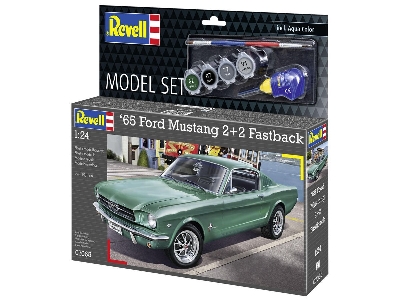 Ford Mustang (1965) 2+2 Fastback Model Set - zdjęcie 1